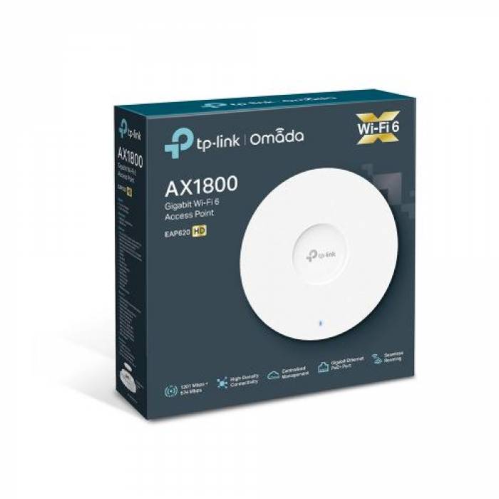 Access Point TP-Link AX1800, White