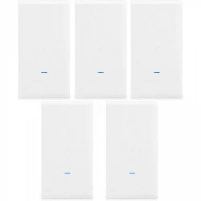 Access Point Ubiquiti UniFi UAP AC PRO Mesh UAP-AC-M-PRO, White, 5 bucati