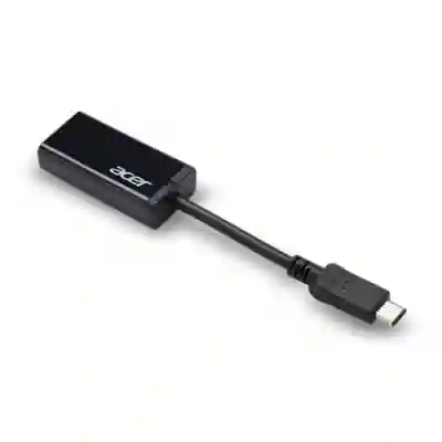 Adaptor Acer NP.CAB1A.011, USB-C - VGA, Black