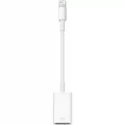 Adaptor Apple MD821 pentru camera, Lightning - USB, White