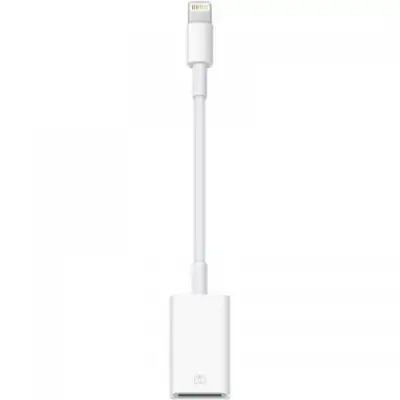 Adaptor Apple MD821 pentru camera, Lightning - USB, White