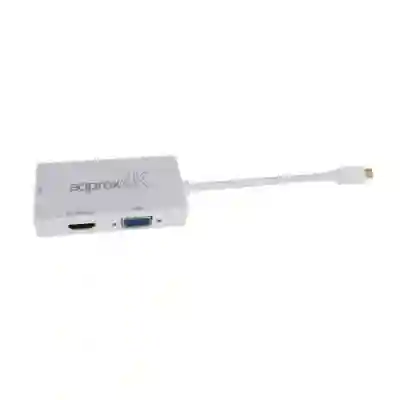 Adaptor Approx APPC37, HDMI - DisplayPort, White