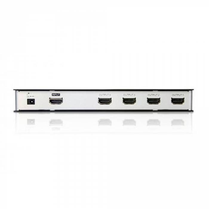 Adaptor Aten Splitter 1x4 HDMI, Black 