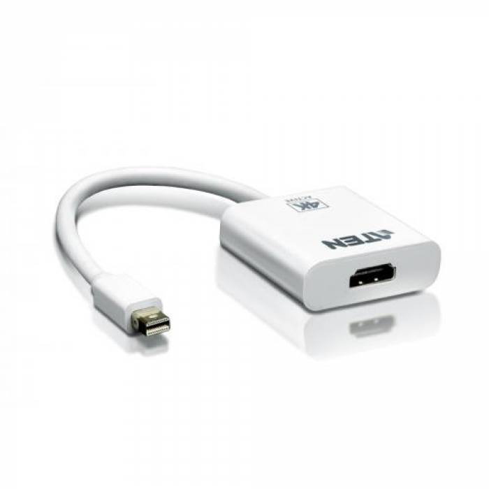 Adaptor ATEN VC981, mini DisplayPort - HDMI, White