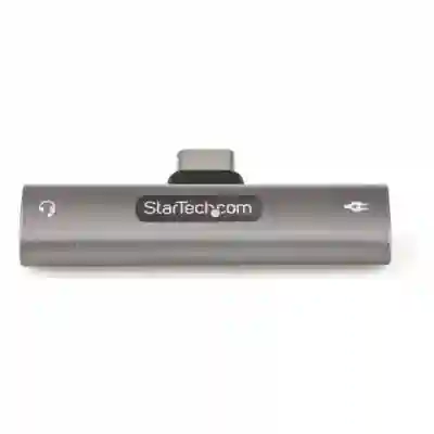 Adaptor audio Startech CDP235APDM, USB-C - 3.5mm jack, Gray