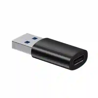 Adaptor Baseus Ingenuity Series Mini OTG, USB - USB-C, Black