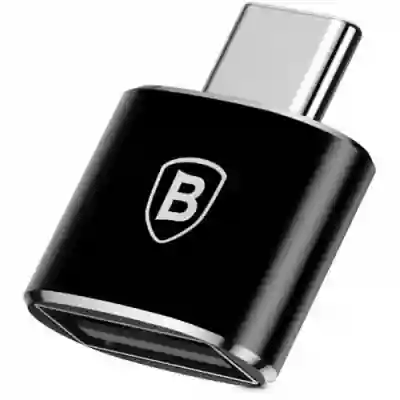 Adaptor Baseus Mini OTG, USB tip C - USB 3.0, Black