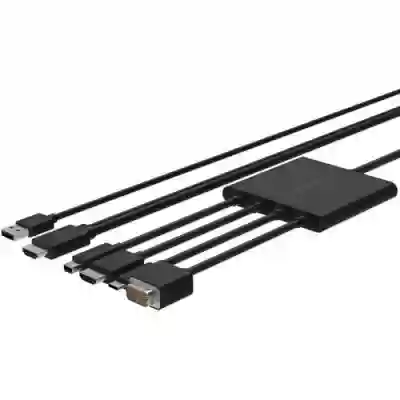 Adaptor Belkin B2B166 Multiport, Black