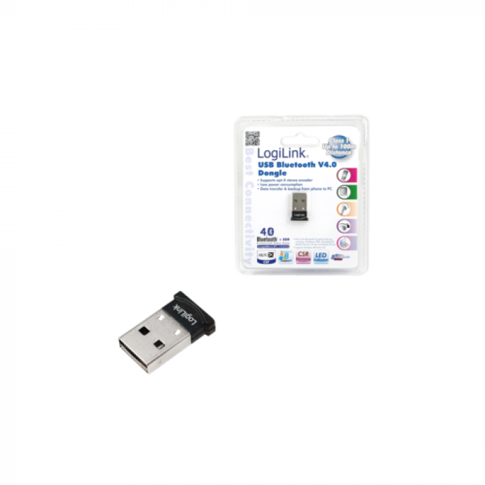 Adaptor bluetooth Logilink v4.0 + EDR, USB 2.0