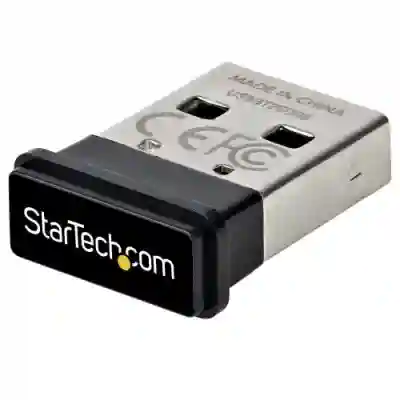 Adaptor Bluetooth Startech USBA-BLUETOOTH-V5-C2, Black