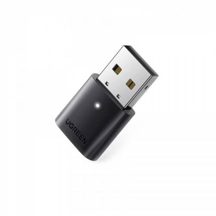 Adaptor Bluetooth Ugreen CM390, USB, Black