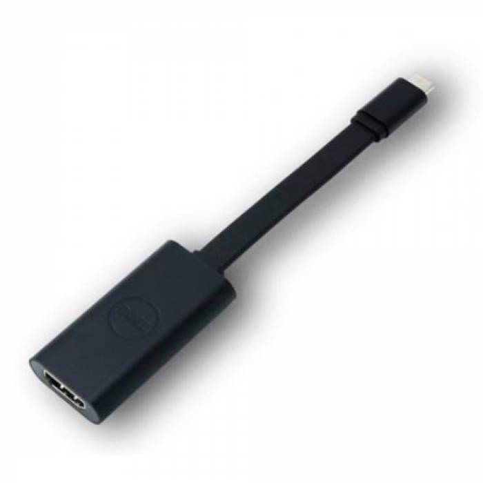 Adaptor Dell 470-ABMZ, USB-C - HDMI, Black