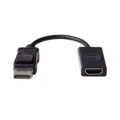 Adaptor Dell Displayport Male - HDMI Female, Black