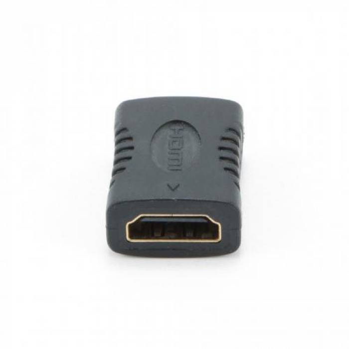 Adaptor Gembird, 2x HDMI female, Black