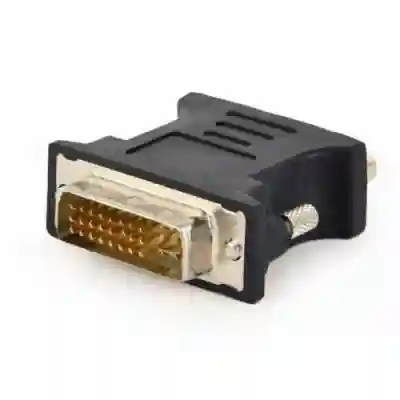 Adaptor Gembird A-DVI-VGA-BK, DVI-A male - VGA 15-pin, Black