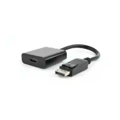 Adaptor Gembird Displayport male - HDMI female, 0.10m, Black, blister