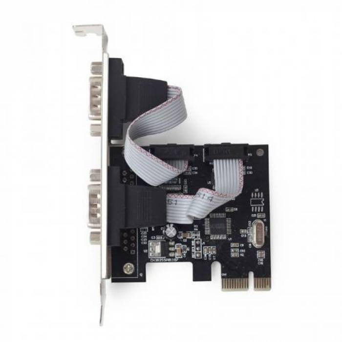 Adaptor Gembird PCI Express - 2x serial (low profile)