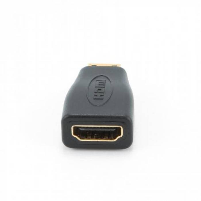 Adaptor Gembrid HDMI Female - Mini HDMI Male, Black