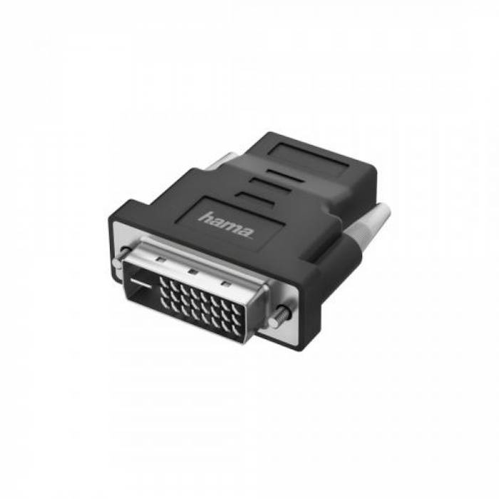 Adaptor Hama 00200338, DVI - HDMI, Black Adaptor Hama 00200338, DVI - HDMI, Black
