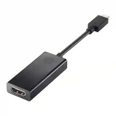 Adaptor HP 2PC54AA, USB-C - HDMI, Black