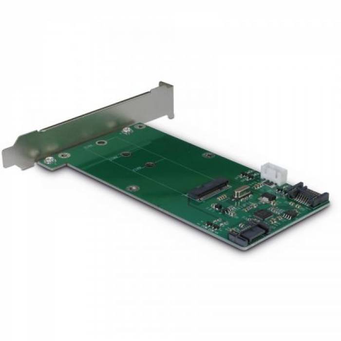 Adaptor Inter-Tech KT023A 1x SATA Male - 1x M.2 SATA SSD