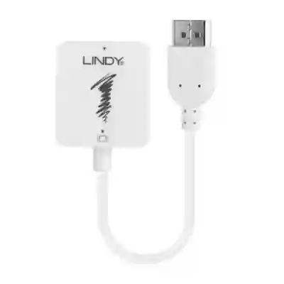 Adaptor Lindy LY-38146, HDMI - DisplayPort, White