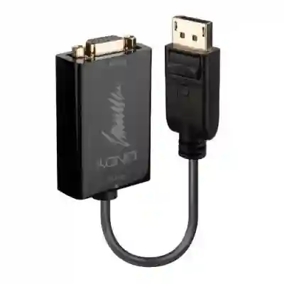 Adaptor Lindy LY-41006, Displayport - VGA, Black