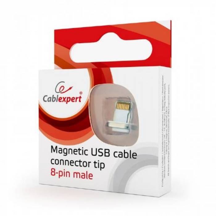 Adaptor magnetic Gembird CC-USB2-AMLM-8P, 8pin