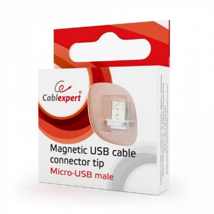 Adaptor magnetic Gembird CC-USB2-AMLM-mUM, Micro USB