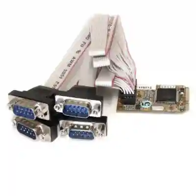 Adaptor Mini PCI Express Startech MPEX4S552, Mini PCI Express x1 - Serial