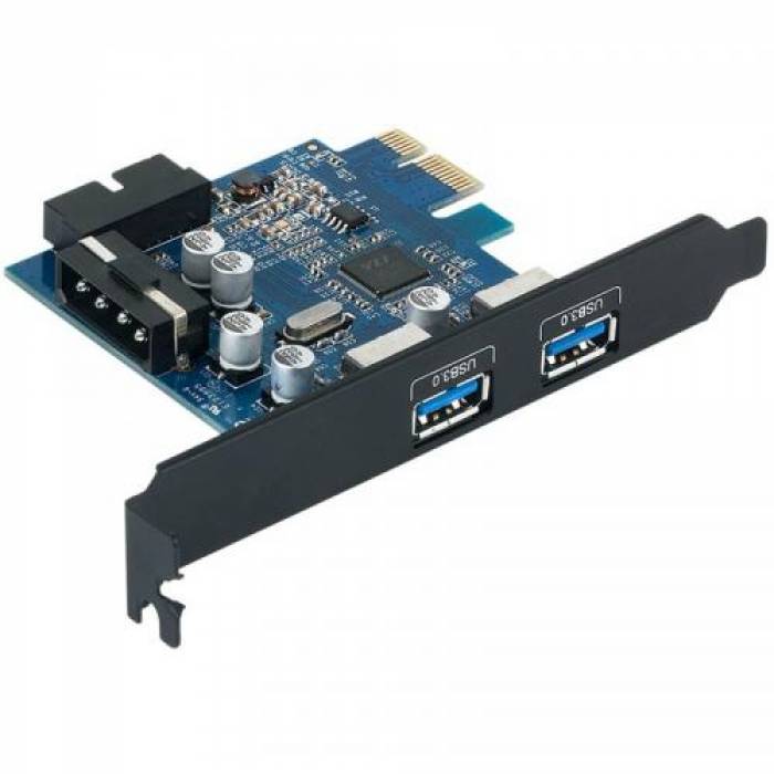Adaptor Orico PVU3-2O2I  PCI-Express - USB 3.0, 2 porturi