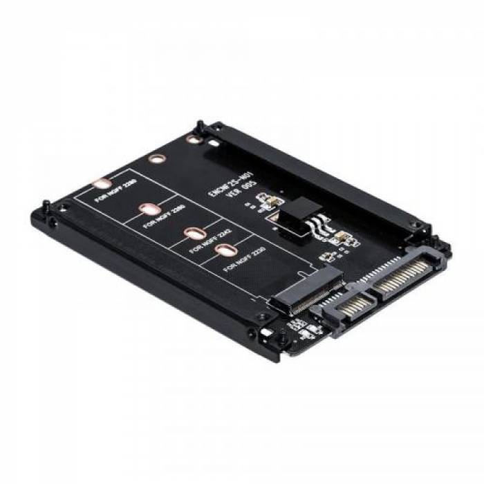 Adaptor Orico S22TM2, M.2 – SATA, Black