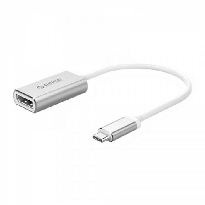 Adaptor Orico XC-103-SV, USB-C - USB, 0.15m, Silver