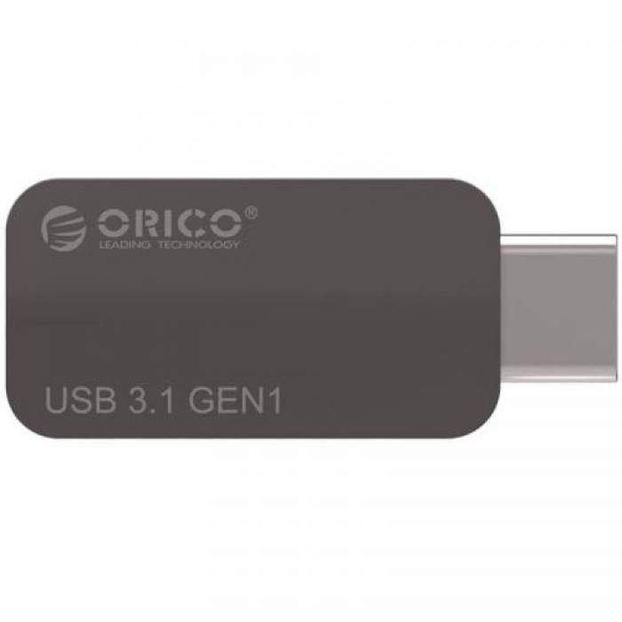 Adaptor OTG Orico CTA2, USB-USB-C, Silver