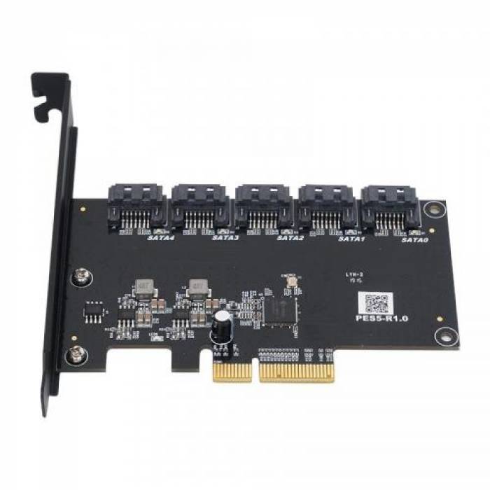 Adaptor PCI-Express Orico PES5, 5x SATA