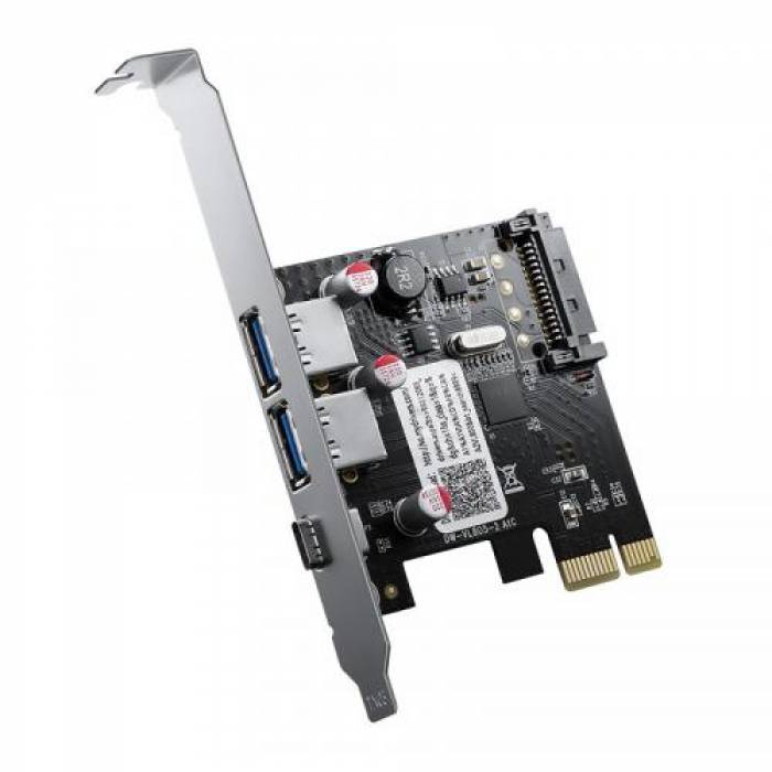 Adaptor PCI-Express Orico PNU-2A1C, PCI-Express - 2x USB 3.0