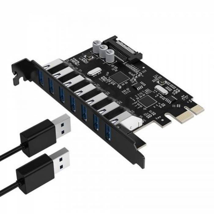 Adaptor PCI-Express Orico PVU3-7U, 7 x USB 3.0