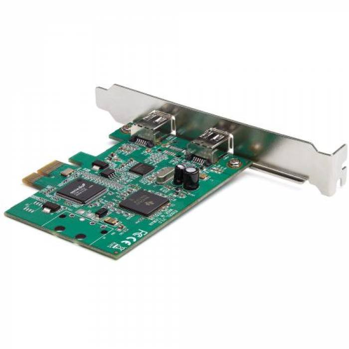 Adaptor PCI Express Startech PEX1394A2V2, PCI-E - 2x Firewire