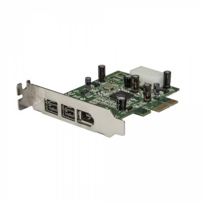 Adaptor PCI-Express Startech PEX1394B3LP, PCI-Express - 2x Firewire800, Low Profile