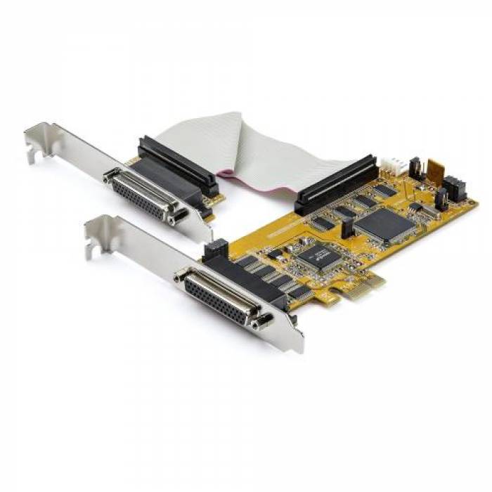 Adaptor PCI-Express Startech PEX8S1050LP, PCI-Express - 8x DB-9