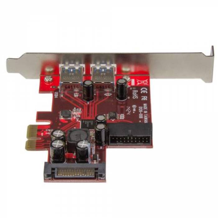 Adaptor PCI Express Startech PEXUSB3S2EI, PCI Express - 2x USB 3.0