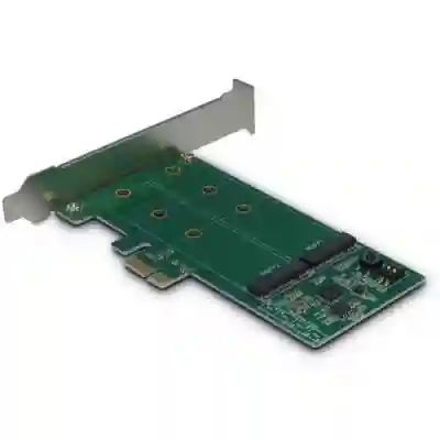 Adaptor PCIe Inter-Tech Argus KCSSD4 1x PCI-E Male - 2x M.2 PCI-E SSD
