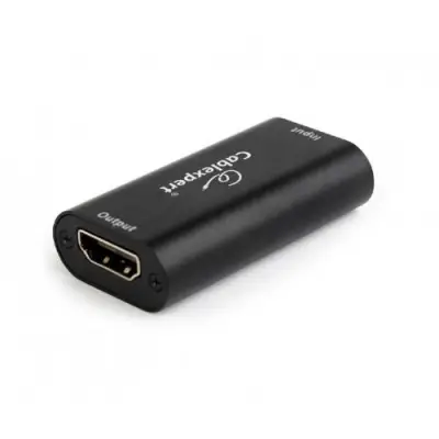 Adaptor Repeater Gembird, HDMI female - HDMI female, Black