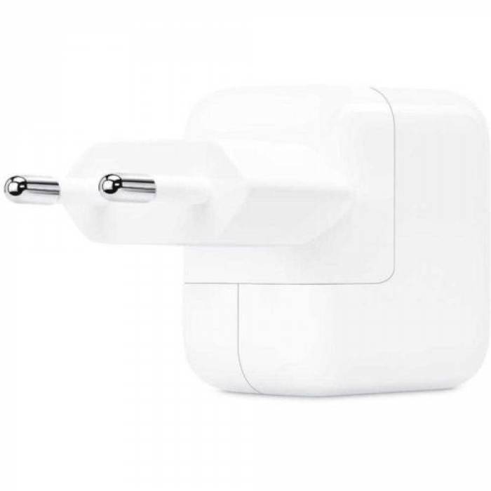 Adaptor retea Apple MGN03ZM/A, 12W, USB, White