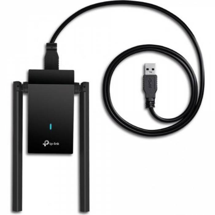 Adaptor retea TP-Link Archer TX20U Plus, USB 3.0, Black