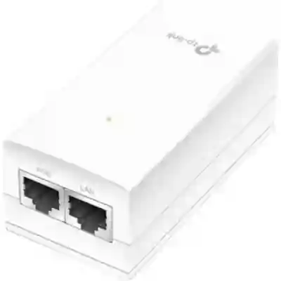 Adaptor retea TP-LINK TL-POE2412G, 1x RJ-45, White