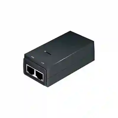 Adaptor retea Ubiquiti PoE-24 Passive PoE Adapter EU, 24V 0.5A, grounding/ESD protection