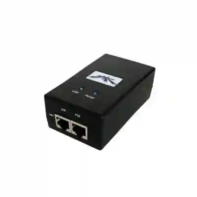 Adaptor Retea Ubiquiti PoE-48 Passive PoE Adapter EU, 48V 0.5A, 24W