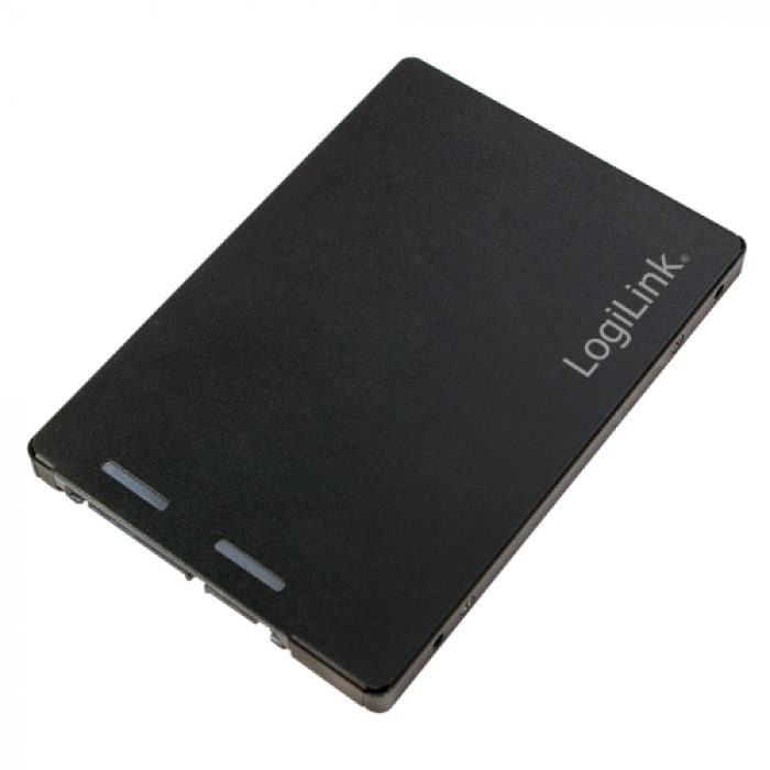 Adaptor SSD Logilink, M.2 - 2.5inch SATA, Black