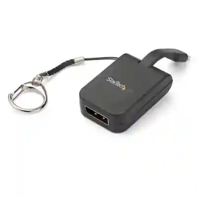 Adaptor Startech CDP2DPFC, Displayport - USB-C, Black